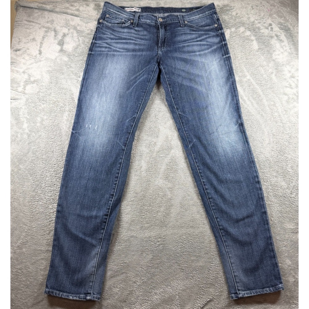 Red Engine Crossfire Jeans Womens 32 Actual 35x33 Skinny Boyfriend